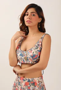 Bella Floral Chintz Blouse image 3