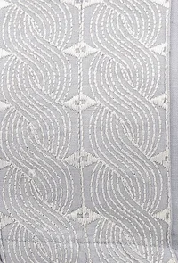 Collared Blouse With Off-White Kantha Embroidery image 4