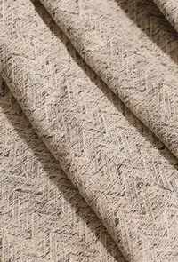 Mora Cream Handloom Throw image 2