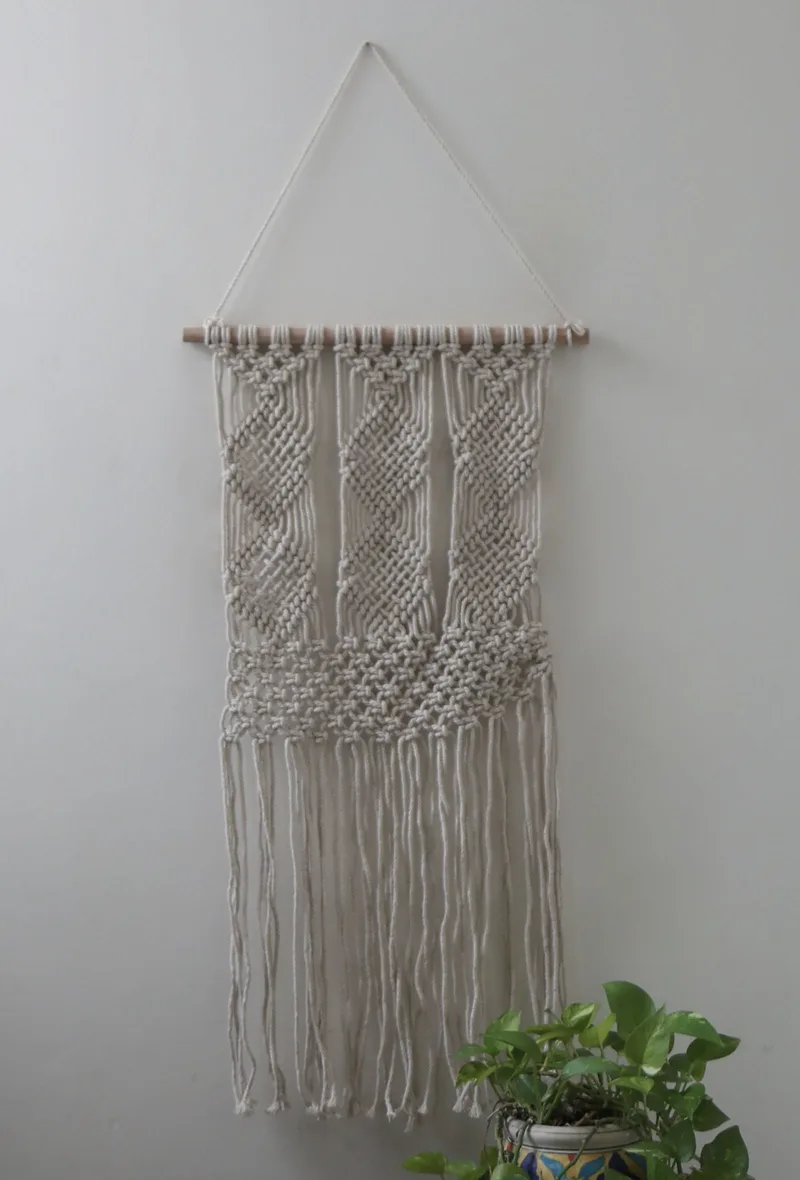 Swirl Macrame Pot Holder
