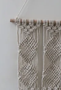 Swirl Macrame Pot Holder image 2