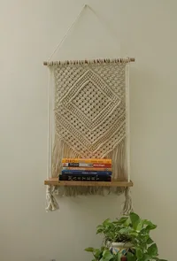 Clover Macrame Wall Hanging image 1