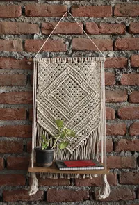 Clover Macrame Wall Hanging image 3