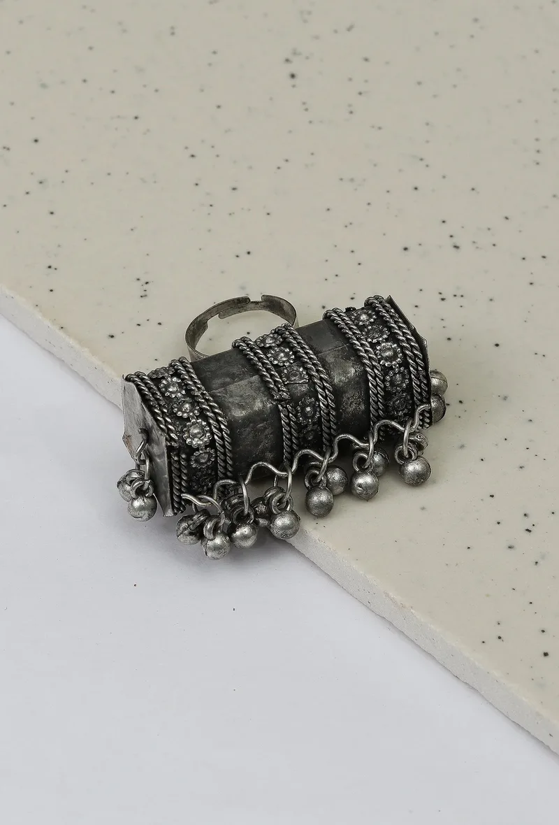 Rustic Banjara Ring