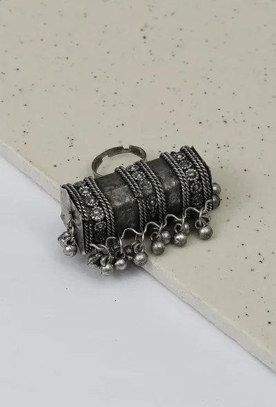 Rustic Banjara Ring