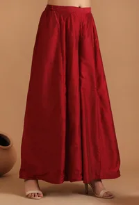 Sayani Flared Pallazo Pants image 2