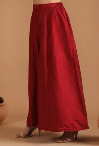 Sayani Flared Pallazo Pants image 3