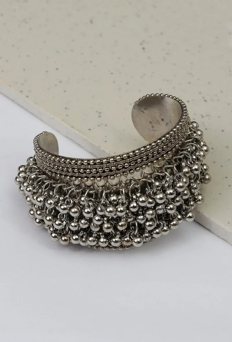 Royal Ghungroo Cuff Bracelet
