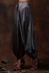 Dove Grey Dhoti image 2