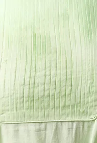 Set of 2: The Cheeky Light Green Cotton Kurta Matched with Light Green Cotton Chooridar image 3