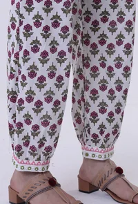 Multicolored Cotton Pant image 4