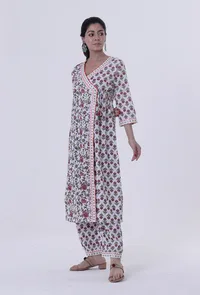 Multicolored Cotton Angrakha image 4