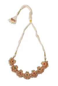 Guttapusalu Style Elephant Shape Antique Jewellery Set image 3