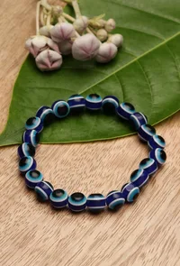 Round Shaped Evil Eye Adjustable Bracelet image 1