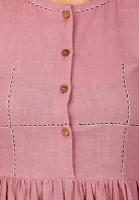 Set of 2: Gulabi Kurta and Asmani Pallazos image 4