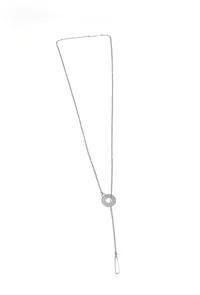 Charlotte Silver Layered Chain image 2