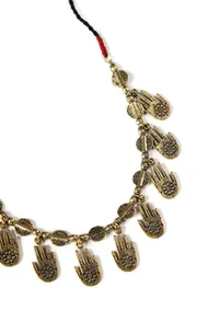 Subhadra German Silver Necklace image 3