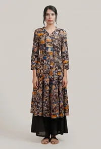 Kalamkari Block Printed Kurta image 2