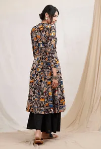 Kalamkari Block Printed Kurta image 5