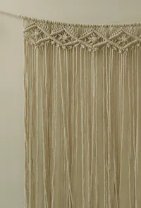 Greek Stripes Macrame Wall Hanging image 2