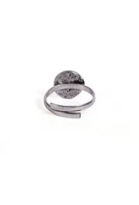 Mandala Pattern German Silver Adjustable Toe Ring image 5