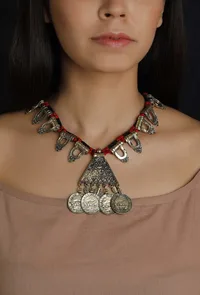 Kaveri German Silver Necklace image 1