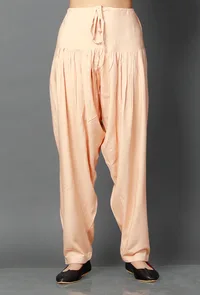 Peach Bamboo Salwar image 1