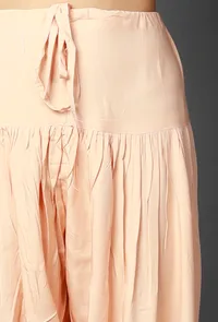 Peach Bamboo Salwar image 5