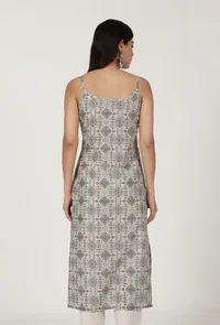 Multi Printed White Color Cotton Slip image 4