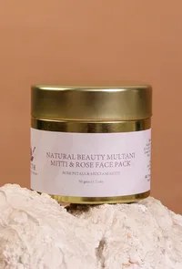 Natural Beauty Multani Mitti & Rose Face Pack image 4