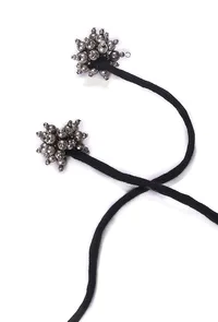 Red and Black Kutch Embroidery Choker image 5