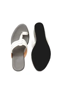 Galaxy Inspired Kolhapuri Inspired Wedges image 3