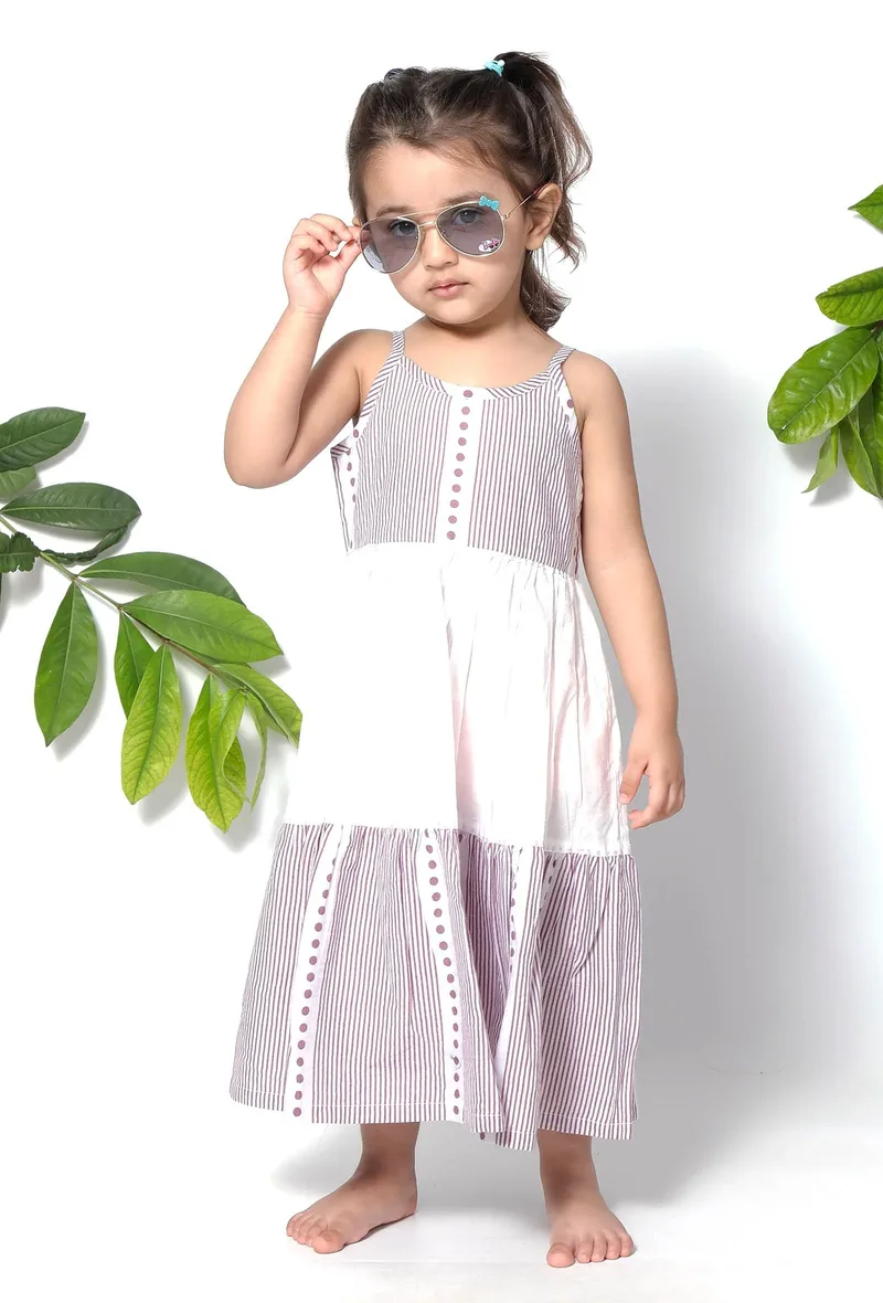 Merida Handblock Cotton Dress