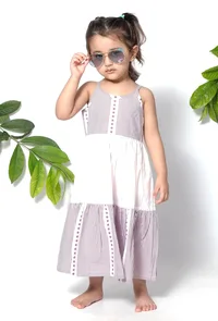 Merida Handblock Cotton Dress image 1