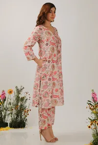 Ambi Floral Chintz Straight Kurta image 2