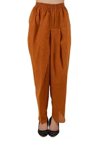 Set Of Indigo-Mocha Pintex Stitch Pure Cotton Kurta And Dhoti image 5