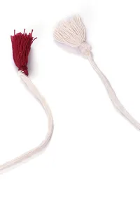 Red and White Kutch Embroidery Choker image 5