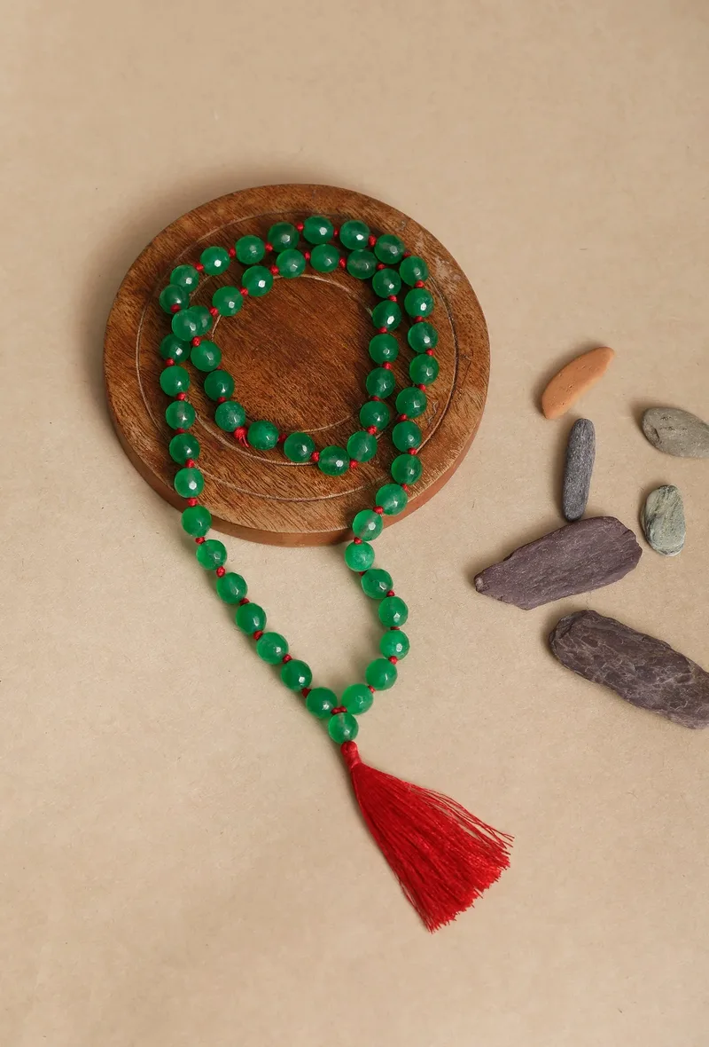 Green Aventurine Chanting Beads