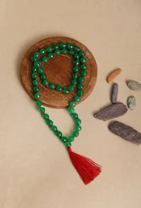 Green Aventurine Chanting Beads image 1