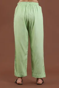 Classic Solid Shantoon Straight Fit Ethnic Pant image 4