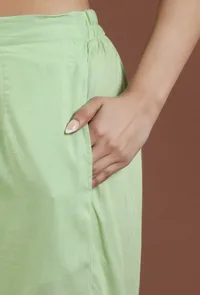 Classic Solid Shantoon Straight Fit Ethnic Pant image 5