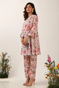 Cara Floral Chintz Wrap Tunic image 3