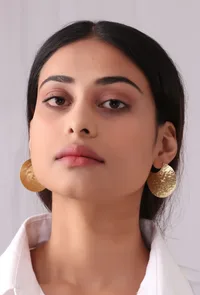 Smitten Brass Earrings image 1