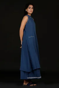 Carolina Blue Halter Kurta image 3