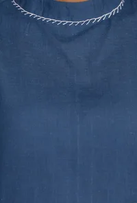 Carolina Blue Halter Kurta image 5