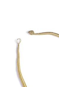 Gold Layered Thread Necklace image 4