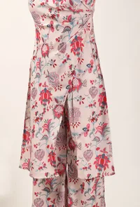Nadia Floral Chintz Slit Tunic image 6