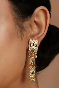 ajwadi Pachi Kundan Guluband image 2