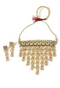 ajwadi Pachi Kundan Guluband image 3