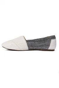 Irish White and Black  Pure Hemp Loafers image 4